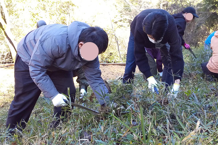 手鋸を上手に扱います