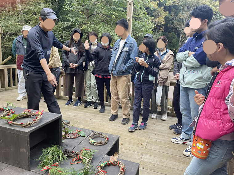 発表会の様子"