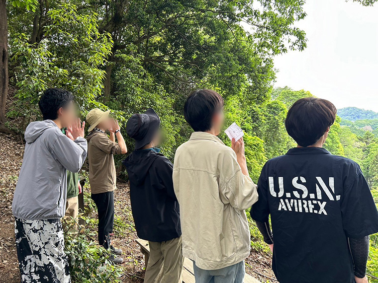 「ヤッホー丘で叫ぶ」ミッション実行中