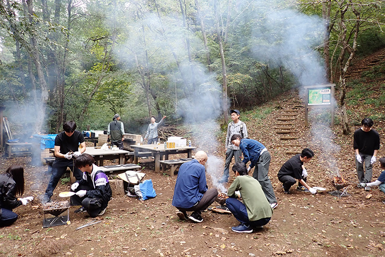 たき火チャレンジ