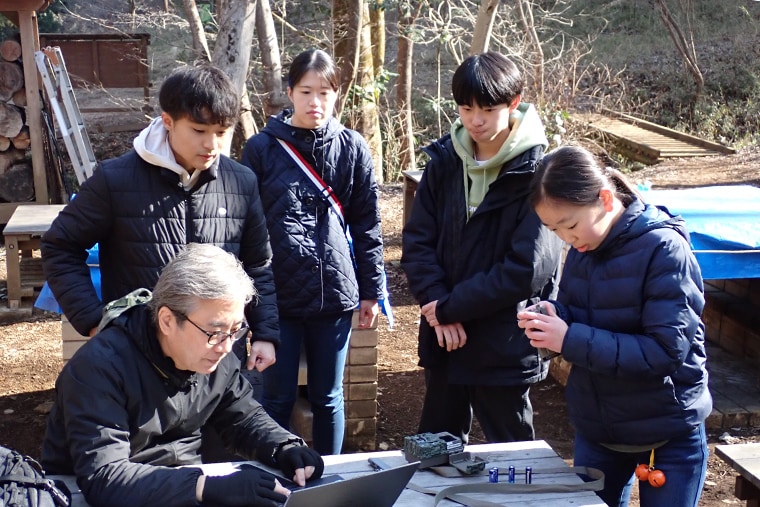 設置しているセンサーカメラの確認