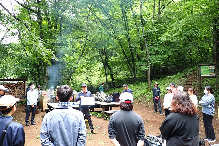 里山の保全に取り組む目的・取り組みの説明
                