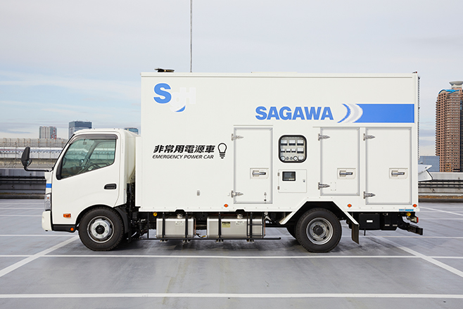 非常用電源車