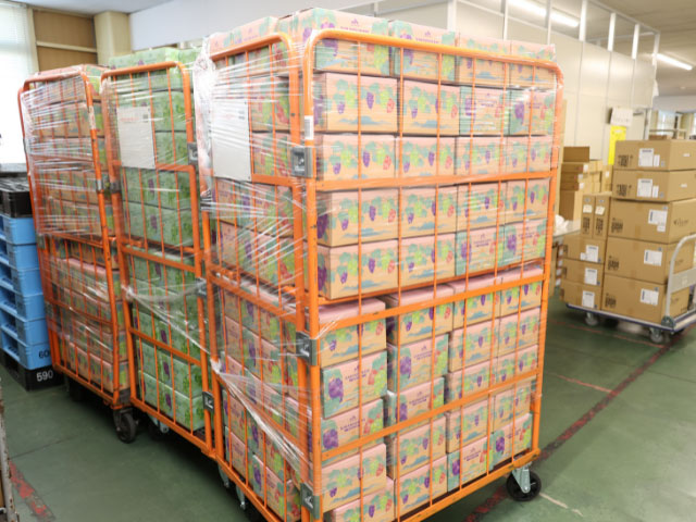 営業所内で梱包作業を行っているのでタイムリーに出荷できます